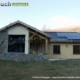 Photovoltaïque installé près d'Ax-les-Thermes, Ariège