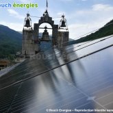 30 kWc de photovoltaïque sur l'église de Saurat