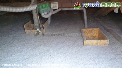 Isolation du toit en ouate de cellulose à Pamiers, Ariège