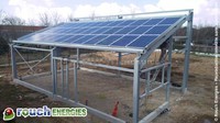 Photovoltaïque sur bâtiment industriel à Verniolle