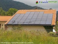 9 kWc de photovoltaïque à Saurat près de Tarascon