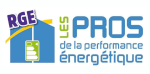 QualiSol, qualification RGE des installateurs de solaire thermique Logo Qualibat RGE Les pros de la performance énergétique